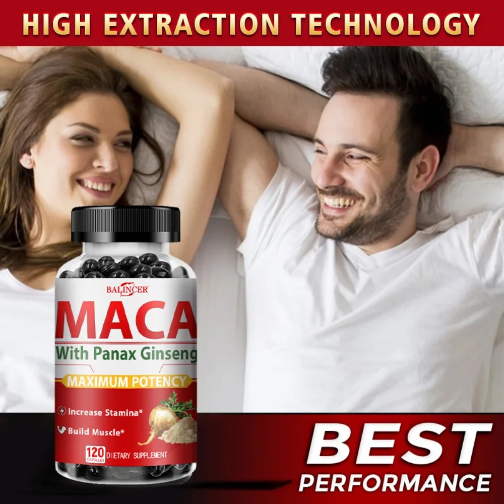 高麗人参、アシュワガンダ配合のマカ根カプセル - エネルギー - Valerian Root Capsule のレビューと価格